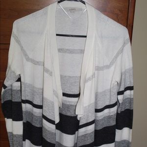 XS Striped Cardigan